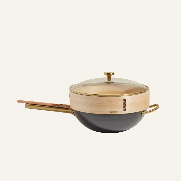 hot wok set - black - view 3