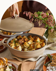 Gifts for the Host - always pan with food being served on table