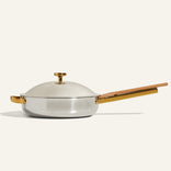 Titanium Always Pan Pro-Beechwood Spatula / Chrome/Gold