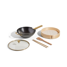 hot wok set - black - view 1