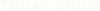 Translation missing: en.White text reading TODAY SHOW against a very light, nearly white background; the text is faint and difficult to discern