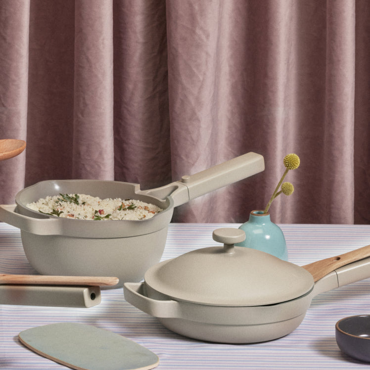 Mini Cookware Duo | Small Ceramic Pan & Pot Set–Our Place