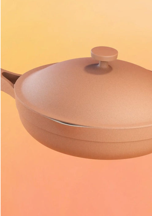 Close up of the body of a pink Large Always Pan