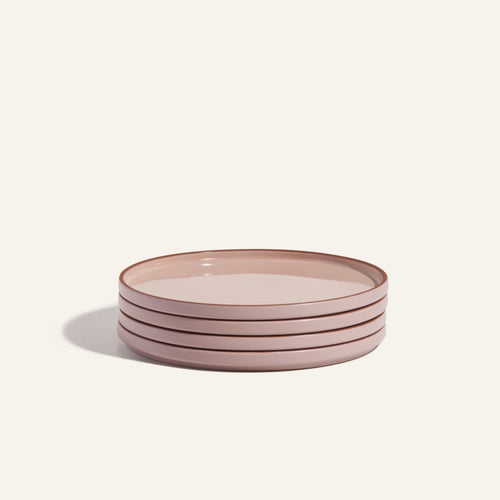 pink dinner plates