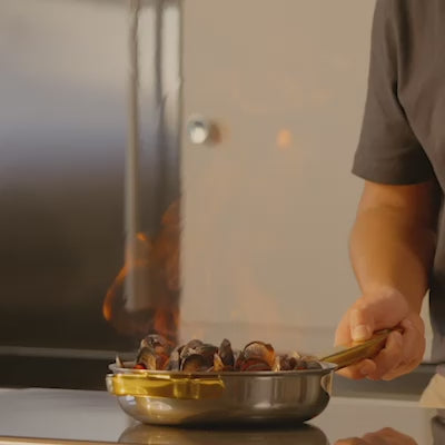 using all titanium pro products to cook on stove and oven